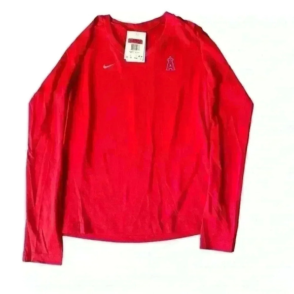 Nike Tops - Los Angeles Angels Nike long sleeve Women’s shirt Size Large NWT